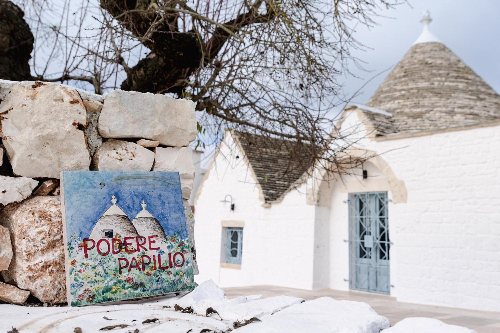 Trullo Dimora Podere Papilio Noci Exterior foto